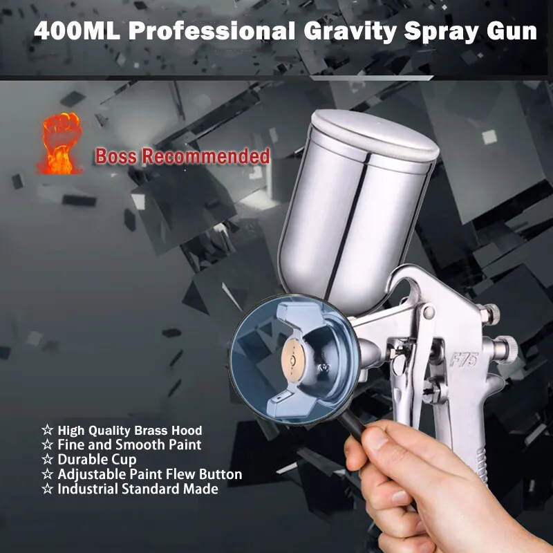 F-75-Spray-Gun-1-5mm-Nozzle-with-Cup-Silver-Handle-Adjustable-Color-Spray-Gun-for-1