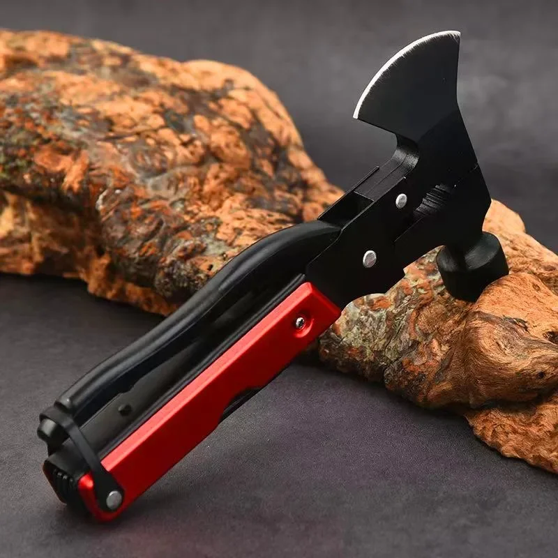 Multi-function-axe-hammer-Car-life-hammer-Window-breaking-hammer-Outdoor-camping-tool-Ground-spike-escape